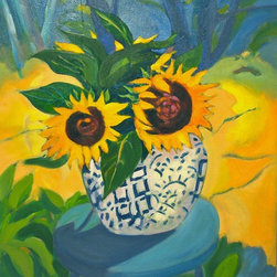 Sunflowers & spice - Paintings