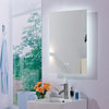 Aurora Backlit Dimmable LED Mirror with Defogger, 20"x30"x1.75"