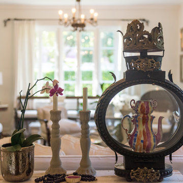 1920's Mediterranean Revival - Living Room