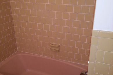 リッチモンドにあるお手頃価格の中くらいなコンテンポラリースタイルのおしゃれな浴室の写真