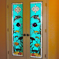 Fish Bucker - Stained Glass Panels