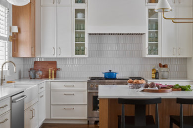 Inspiration for a transitional kitchen remodel in Atlanta