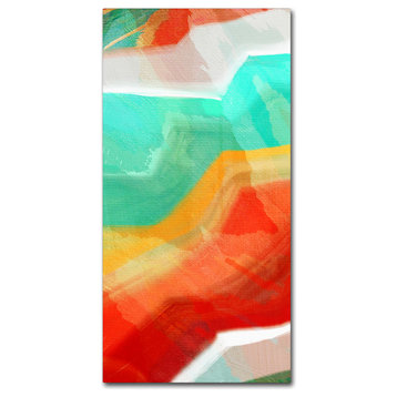 Color Bakery 'Angle Impressions II' Canvas Art, 24"x47"