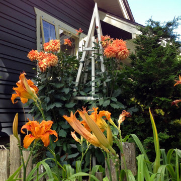Bungalow Garden Through the Seasons