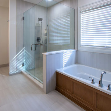 Primary Bath Remodel with Walk-in Closet System