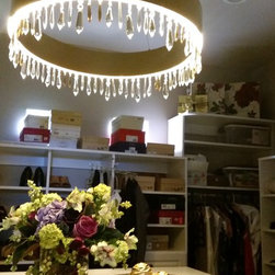 Custom Master Closet Chandelier - Lighting