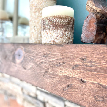 Fireplace Reface and Mantlescape