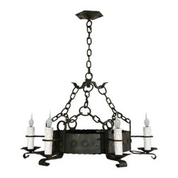CH-168 Hand Made Iron Chandelier Designs - Chandeliers
