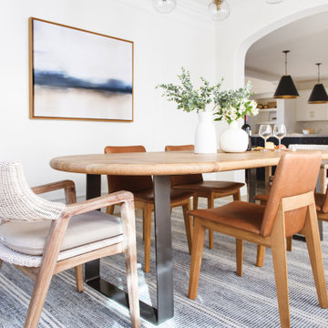 Coastal Modern Dining Room 2020