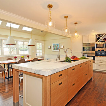 Contemporary Kitchen with a Mid-Century Vibe - Glen Ellyn, IL