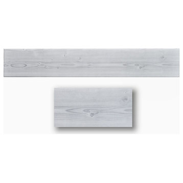 Foam Wood Ceiling Planks 39 in x 6 in Classic Gray, 12 Pack