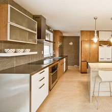 stainless counter