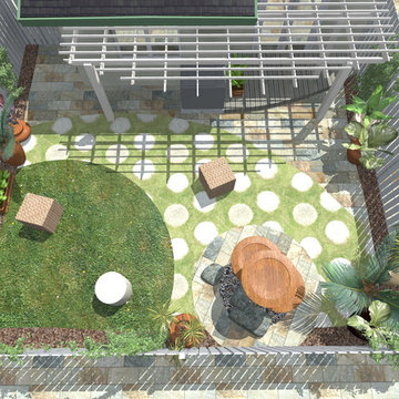 Small Backyard Makeover By Andriy Ponomarenko from Ukraine
