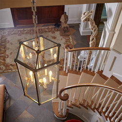 North Shore Chicago Shingle Style Home - Pendant Lighting