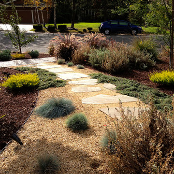 Modern Desert Style: a Water-Wise Front Yard Patio & Garden