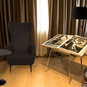Interiors of historical luxury building nearby Venice