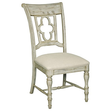 Kincaid Furniture Weatherford Side Chair, Cornsilk
