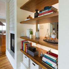 Fireplace wall
