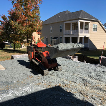 Full Project -Total Back Yard Renovation - Before & After Timeline