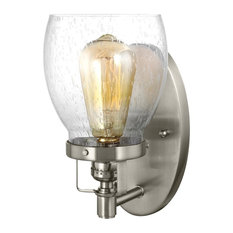 Sea Gull Lighting 1-Light Wall/Sconce, Brushed Nickel