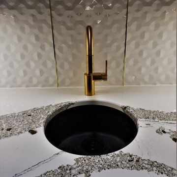 Dark and Glamorous Kitchen