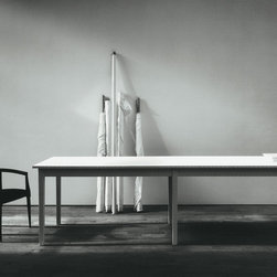 Carte Blanche - Table Blanche - Desks And Hutches
