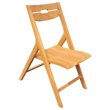 Surf Folding Dining Arm Chair - Teak Outdoor Dining Chair, Set of 2
