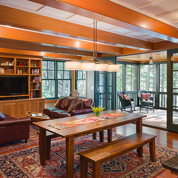 Maine Lakehouse Interiors
