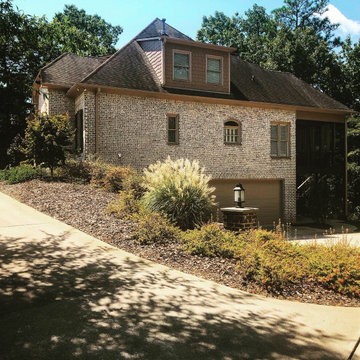 Full Foundation Re-planting and Accent Walls