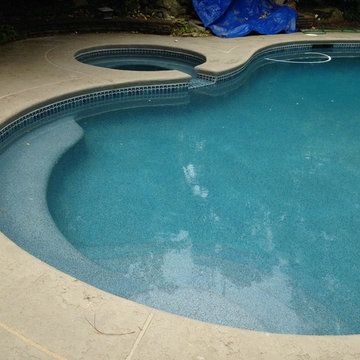 Residential Pool Renovations - Aqua Blue PebbleSheen