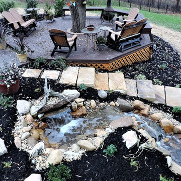 Pondless Waterfall & Landscaping in Oak Ridge, Tennessee