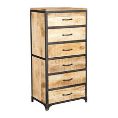 Cosmos Industrial Tall Chest of Drawers