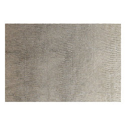 IDS Group - LL Leguan Synthetic Leather, Silver - Wallpaper