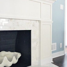 fireplace built in