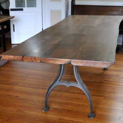 Live Edge Cherry Dining Table - Dining Tables