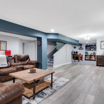 Basement & Fireplace