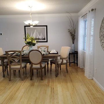 AFTER - DINING ROOM VANTAGE FROM ENTRY