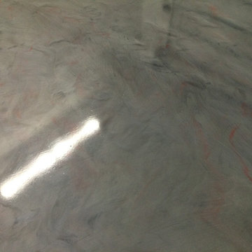 Metallic Epoxy Garage Floor- Ridgefield CT -9