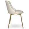 Dining Room Chair, Gold and Oyster, Canadian Made