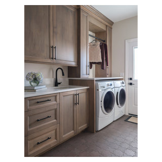 St. Charles Whole Home Remodel - Transitional - Laundry Room - St Louis ...