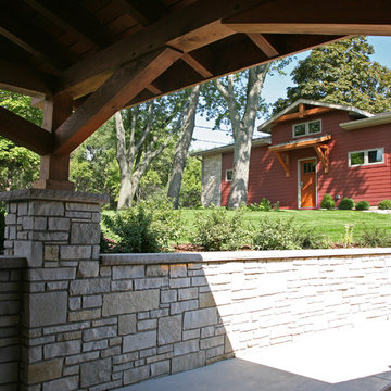 Booth Lake Portico & Exterior Remodel