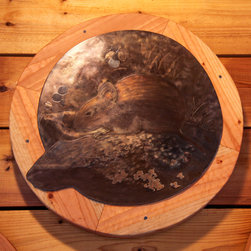 Through Your Spotting Scope - Public Art Commission - Sculptures