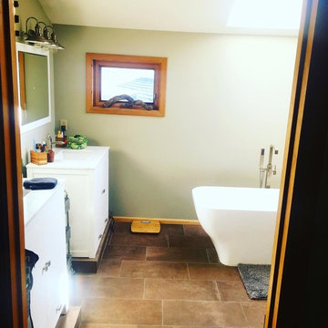 Kitchen and Bathrooms Done by Advance Construction in 2017