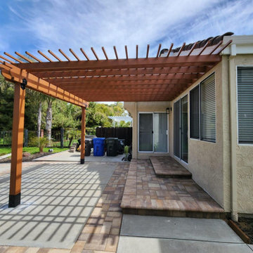 Pergola in Keller