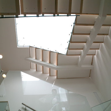 Open Riser Stairs