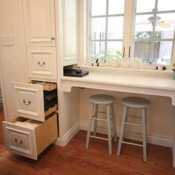 kitchen Remodel - White Kitchen - Terrell Hills