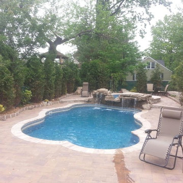 Freeform Vinyl Liner Pools