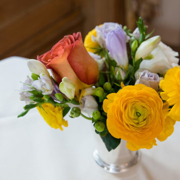 Elegant Late September Wedding Florals