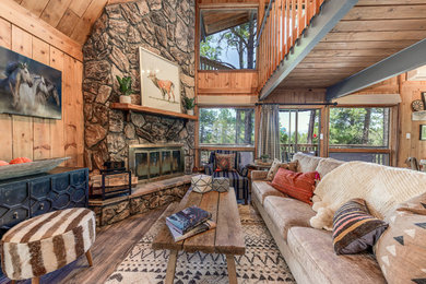 Inspiration for a living room remodel in Albuquerque