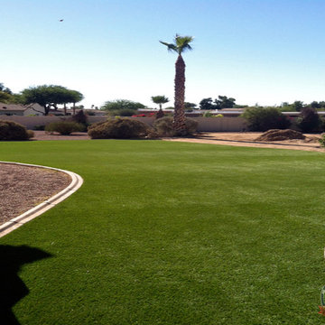 Global Syn-Turf artificial grass installation in Phoenix, AZ 6